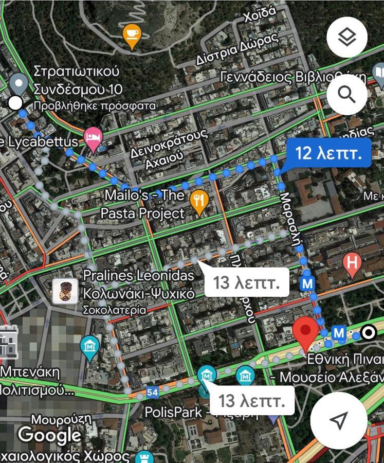 דירות אתונה Kolonaki Nest מראה חיצוני תמונה